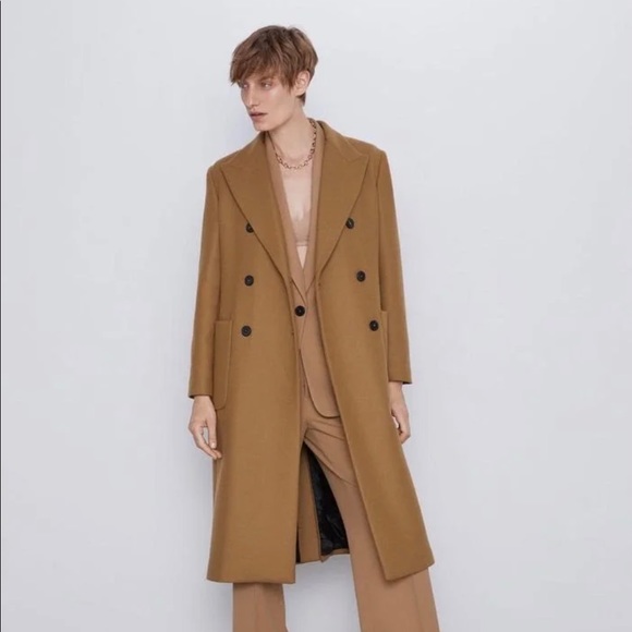 Zara Jackets & Blazers - Zara Camel Coat